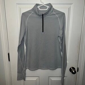 Zyia Active Pearl Premium 1/4 Zip Layer Lightweight Jacket Womens Large